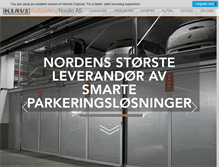 Tablet Screenshot of multiparking.no
